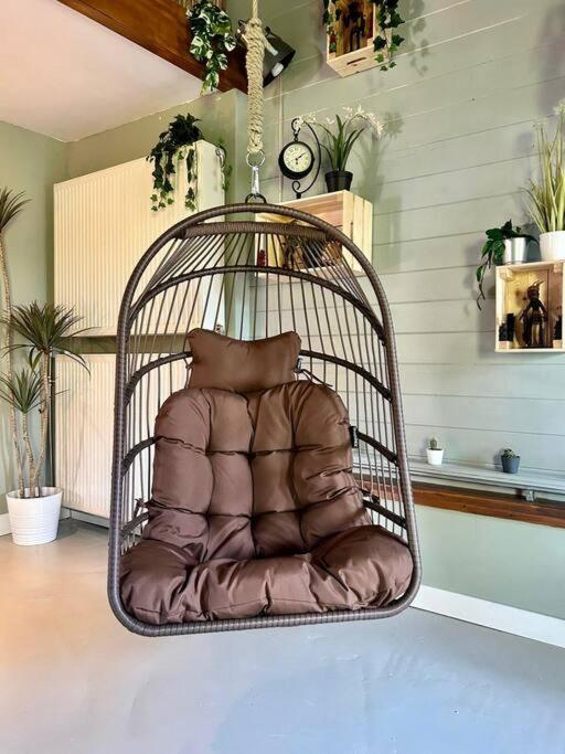 Jungle Style Lodge With Jacuzzi ,Sauna And Garden Near Amsterdam Vijfhuizen Esterno foto